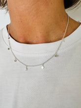 Load image into Gallery viewer, Silver Multi Star Necklace
