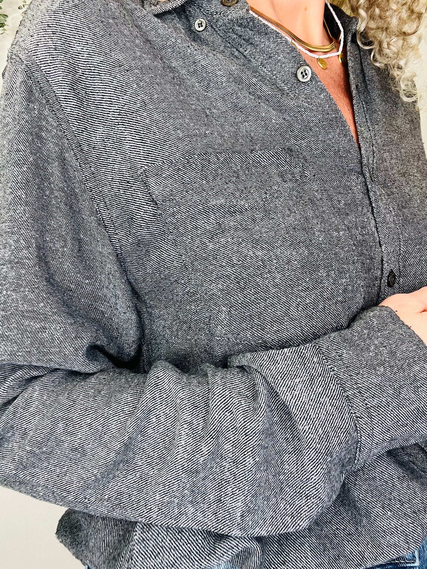 Wool Shirt - Size 38