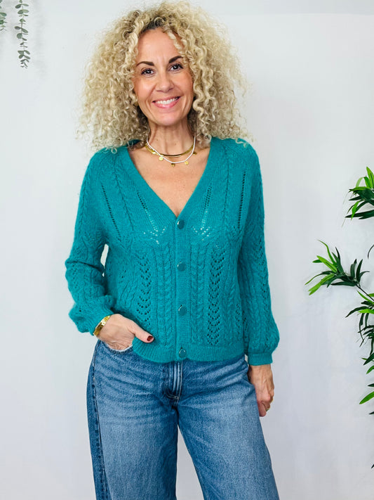 Mohair Cardigan - Size XS