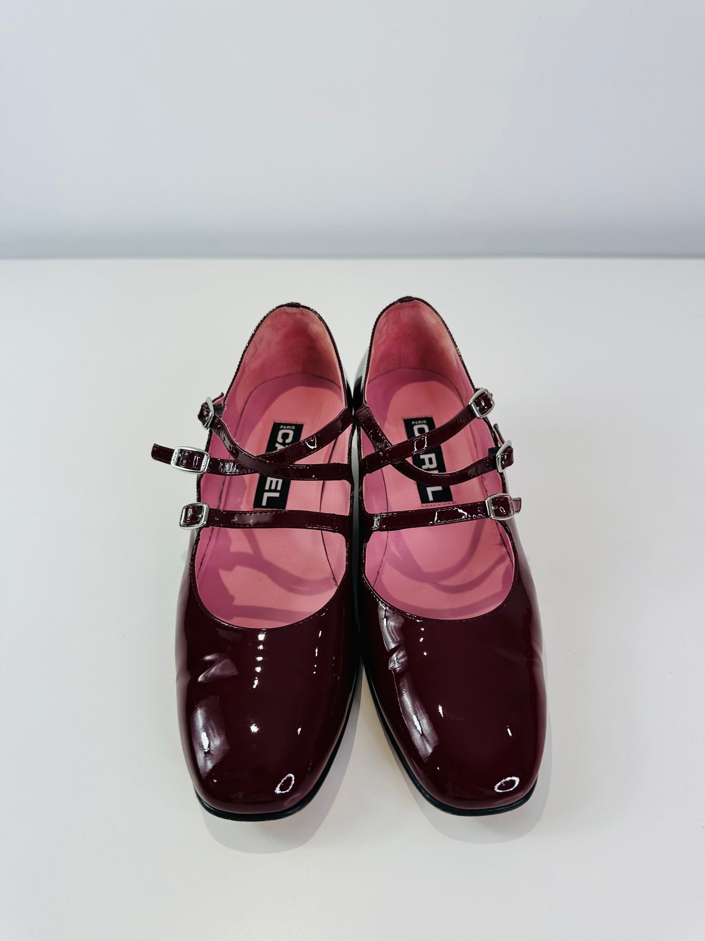 Patent Leather Mary Janes - Size 39