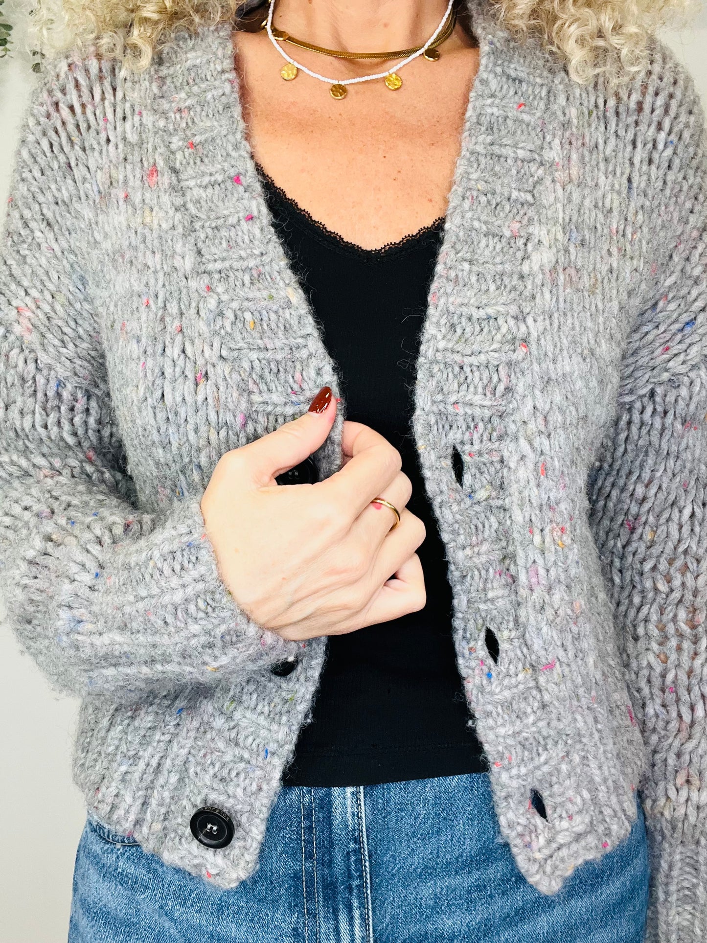 Knitted Cardigan - Size 1