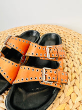 Load image into Gallery viewer, Leather Studded Sandals - Size 39
