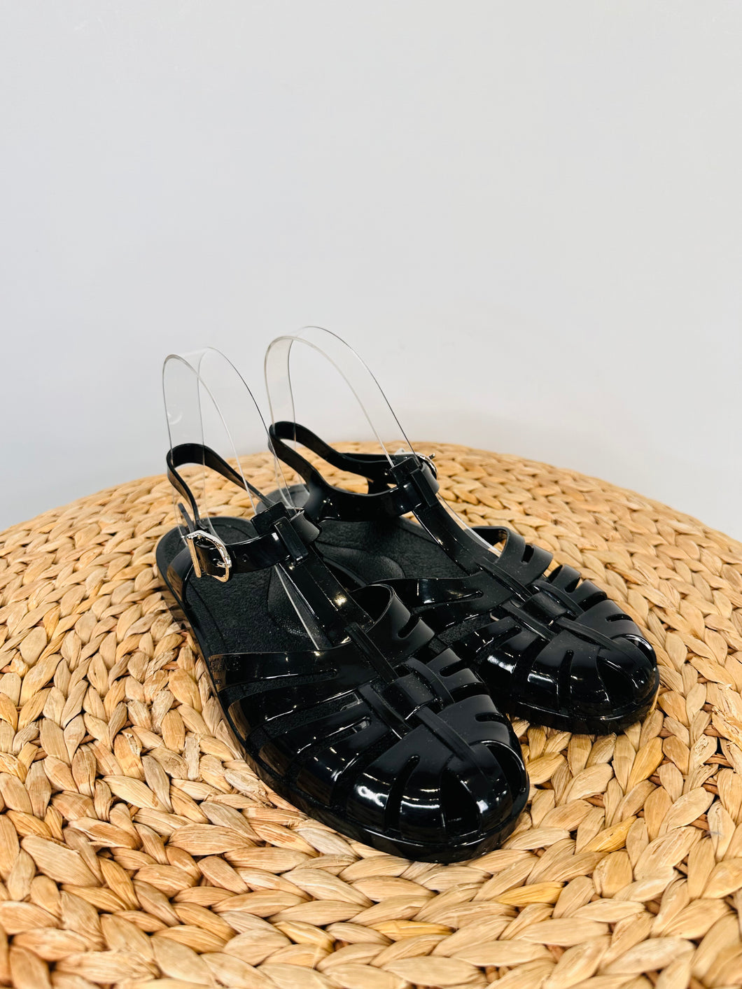 Jelly Rubber Sandals - Size 39