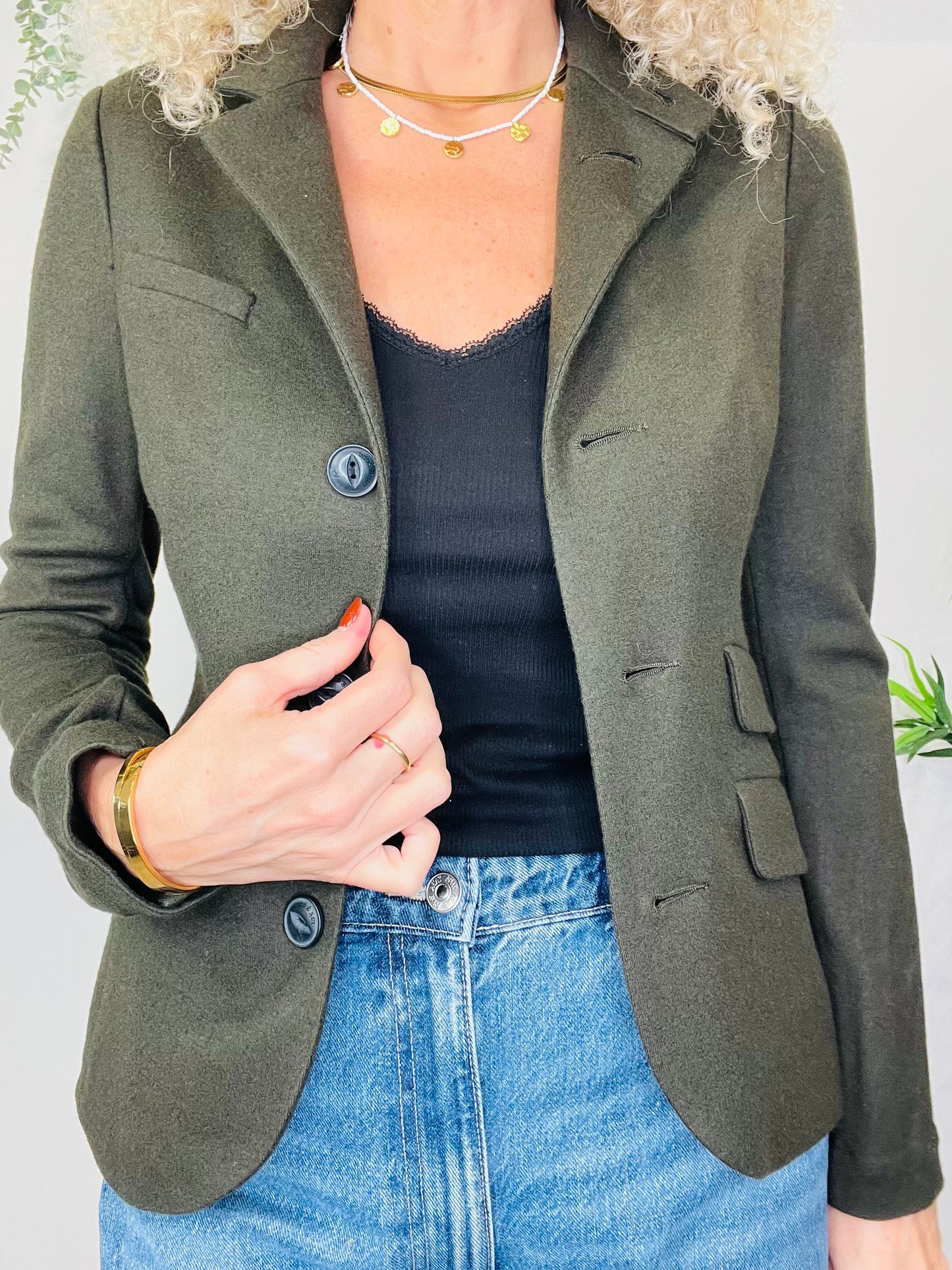 Wool Blazer - Size 6