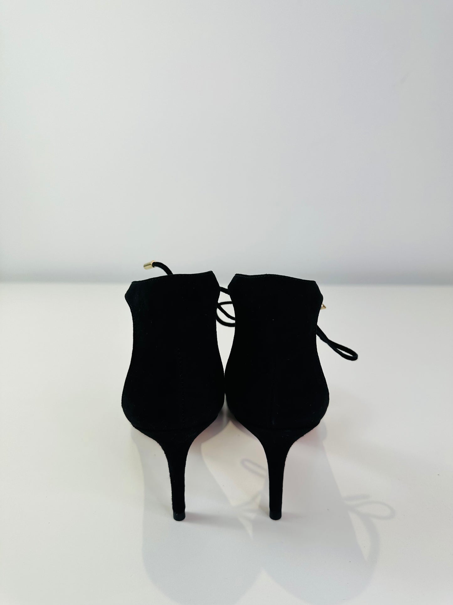 Graphic Suede Pumps - Size 37.5
