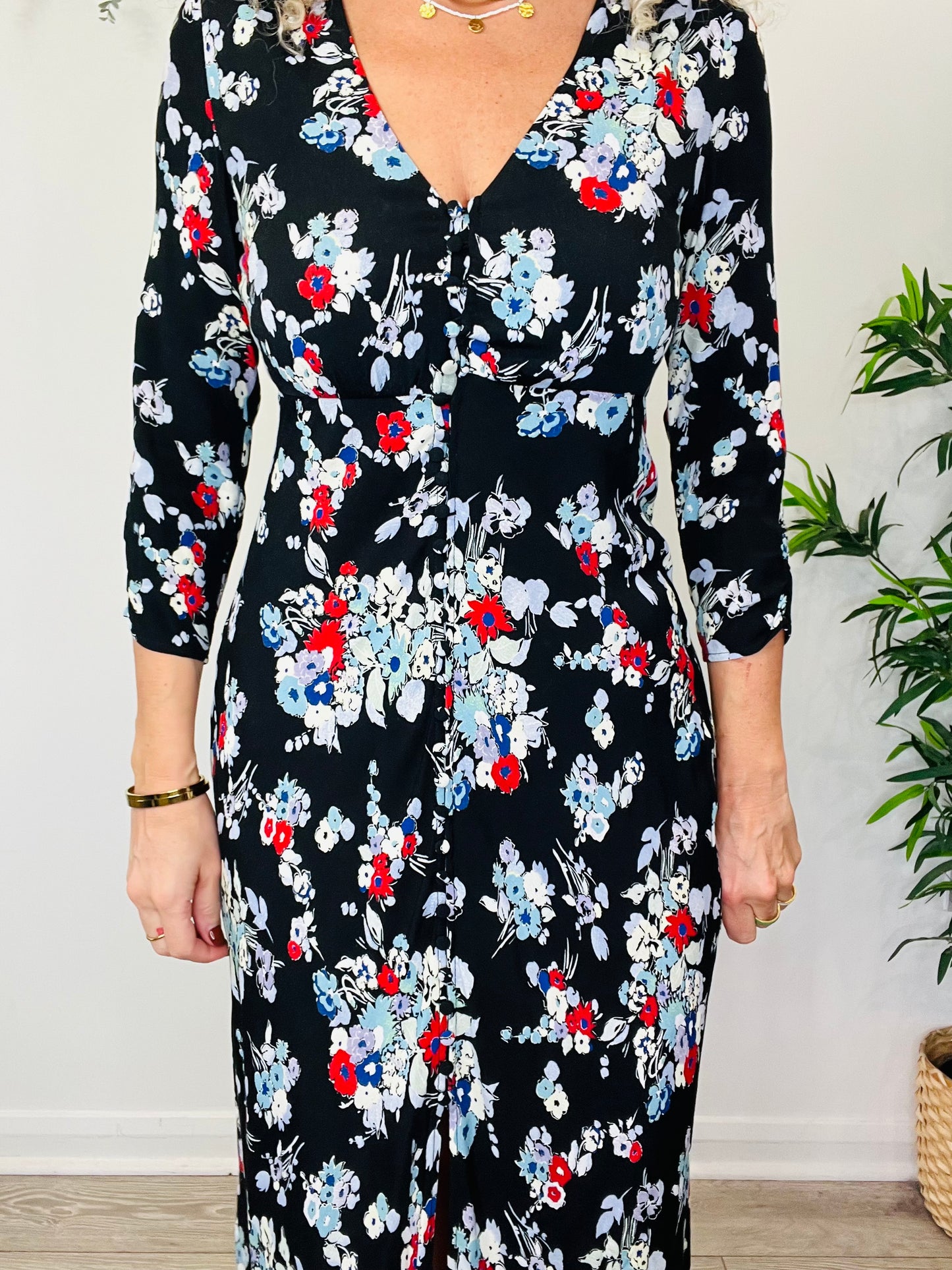 Floral Katie Dress - Size S