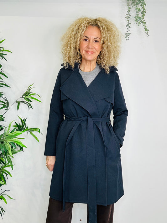 Belted Trench Coat - Size S