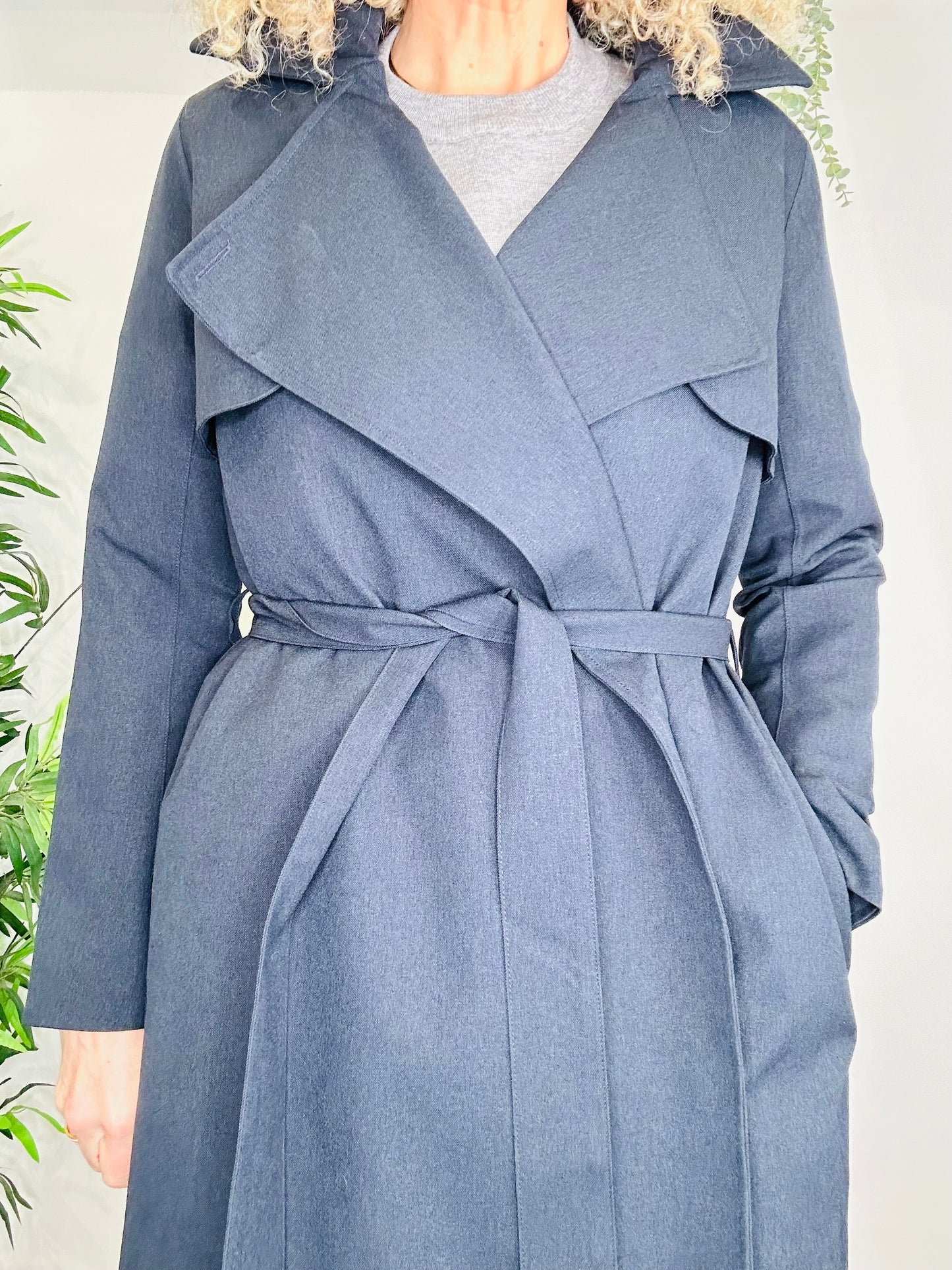 Belted Trench Coat - Size S
