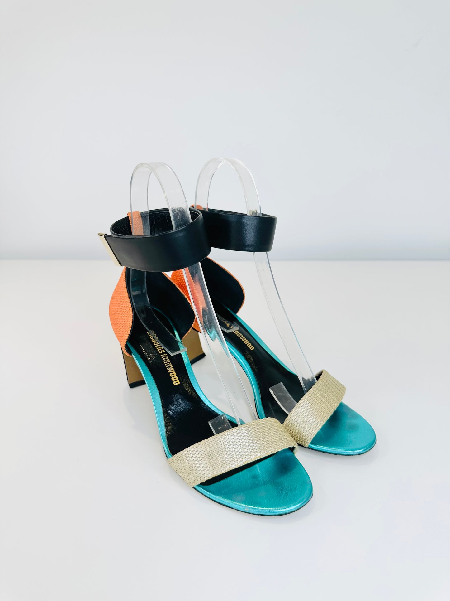 Leather Sandals - Size 38