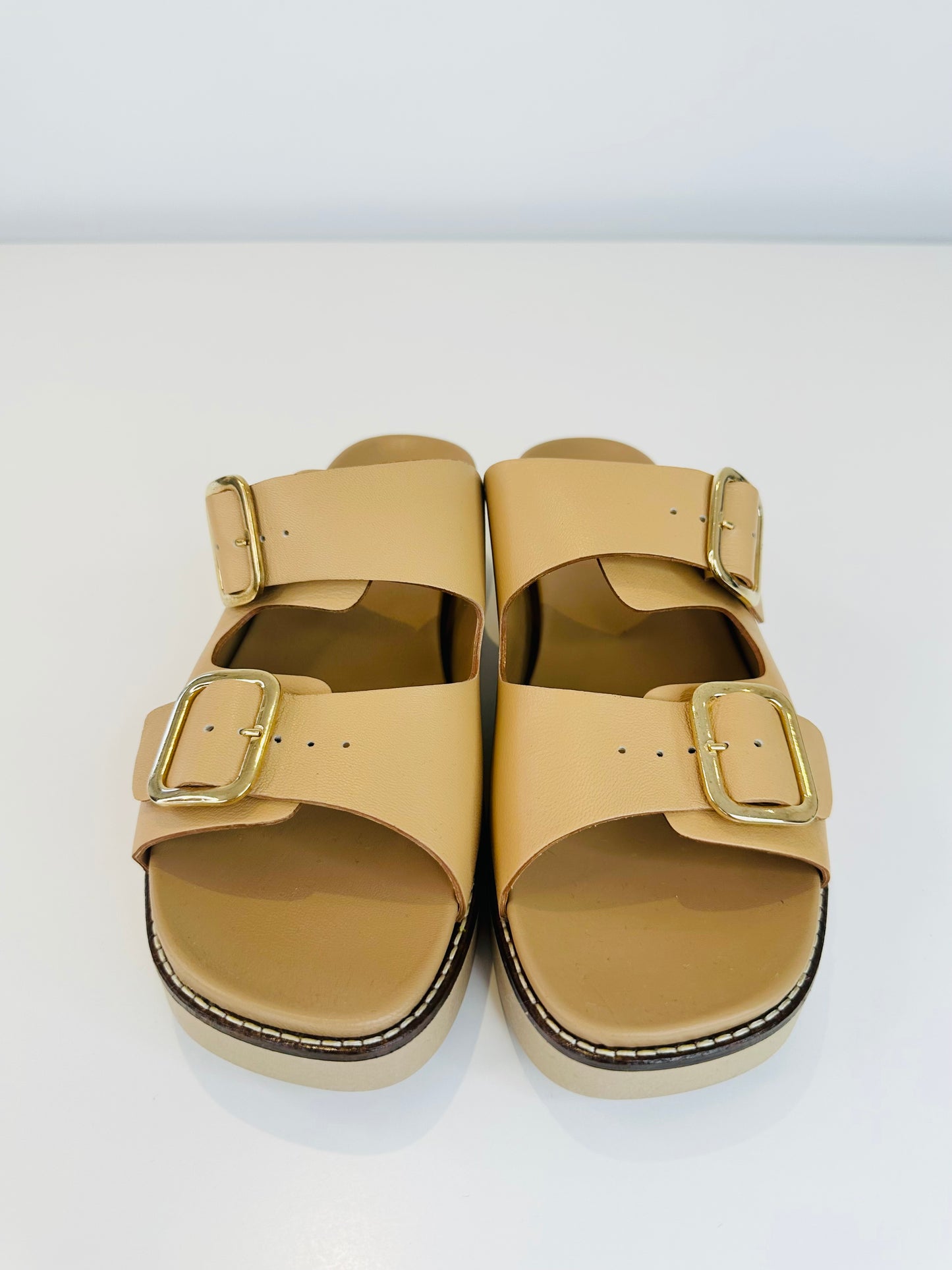 Seattle Leather Sandals - Size 39