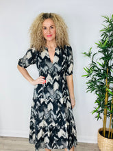 Load image into Gallery viewer, Patterned Midi Dress - Size 2
