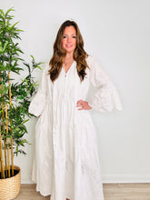Load image into Gallery viewer, Tiered Cotton Dress - Size 14
