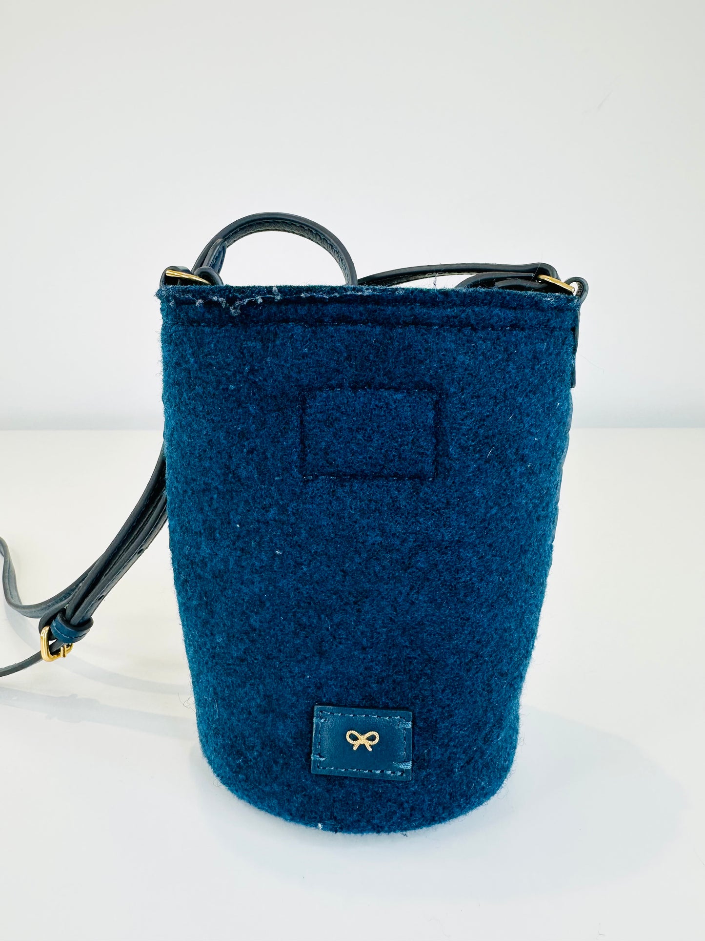 Mini Felt Eyes Crossbody Bag