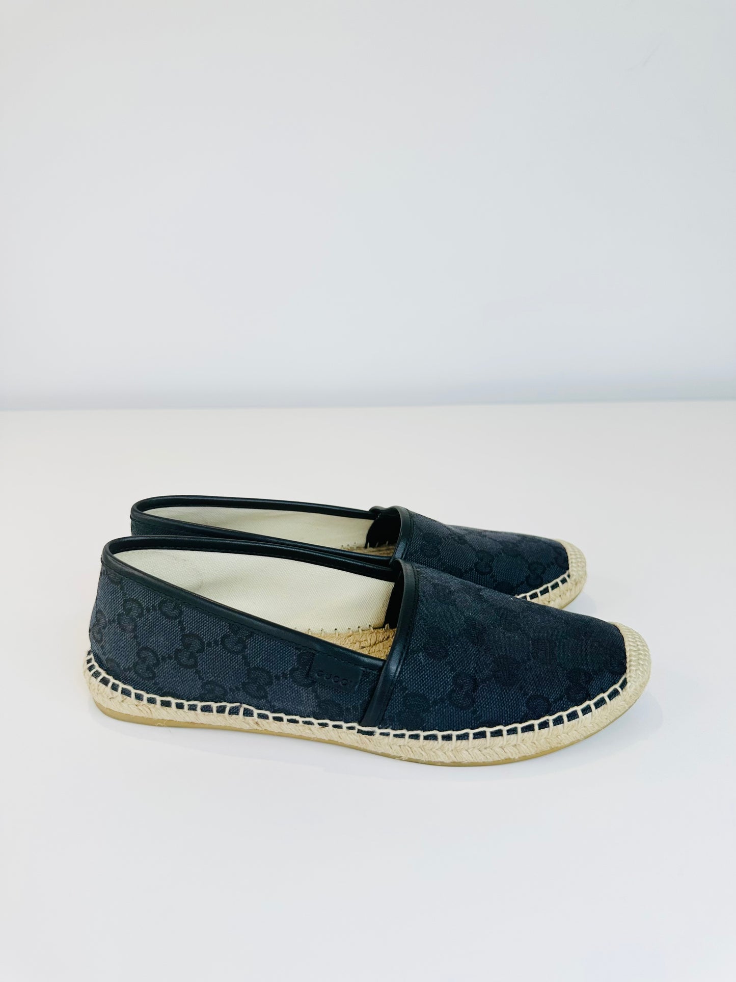 GG Canvas Espadrilles - Size 38