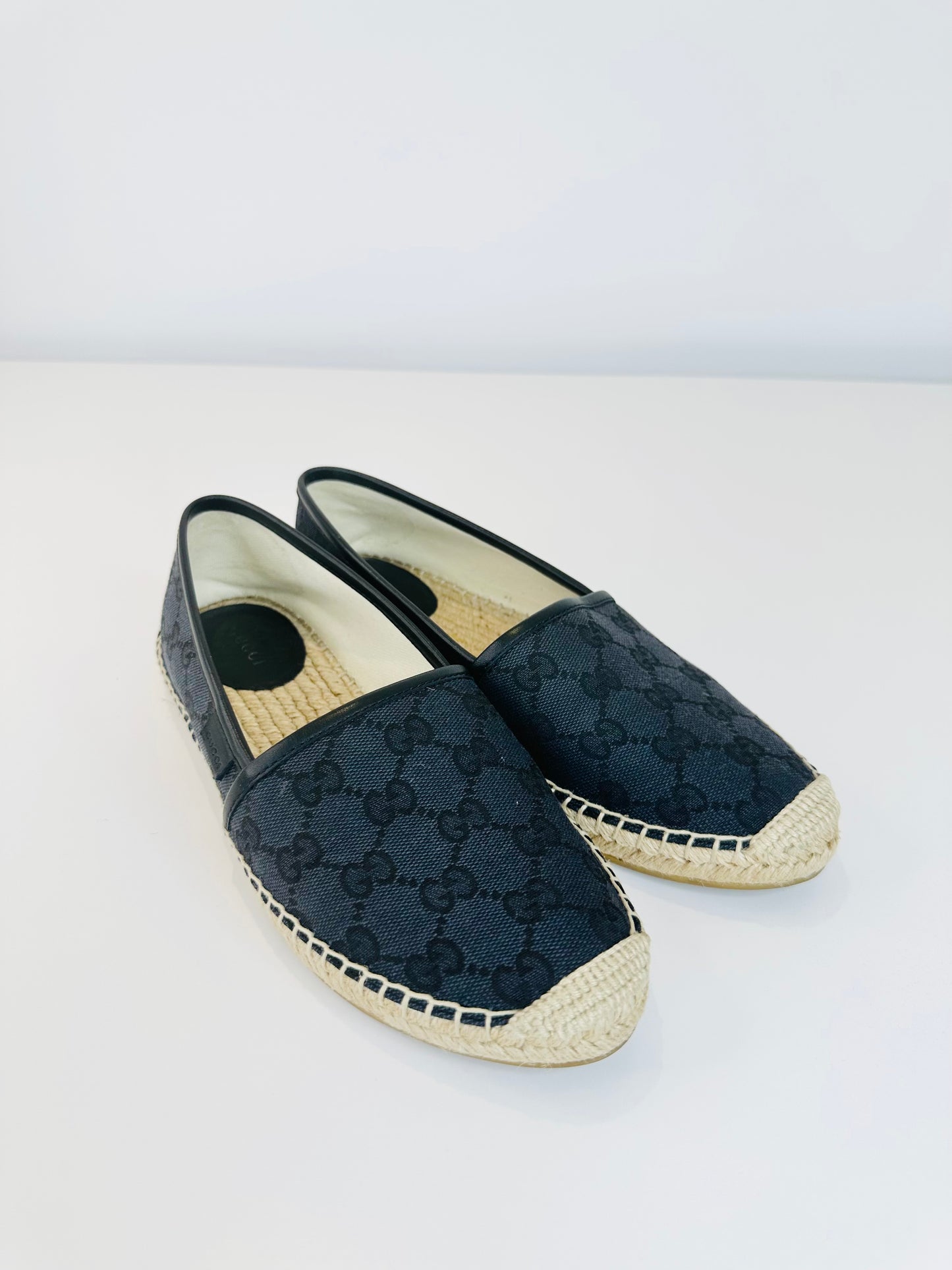 GG Canvas Espadrilles - Size 38