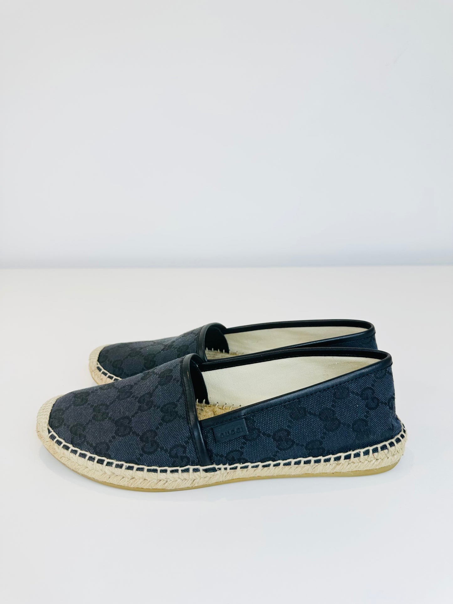 GG Canvas Espadrilles - Size 38