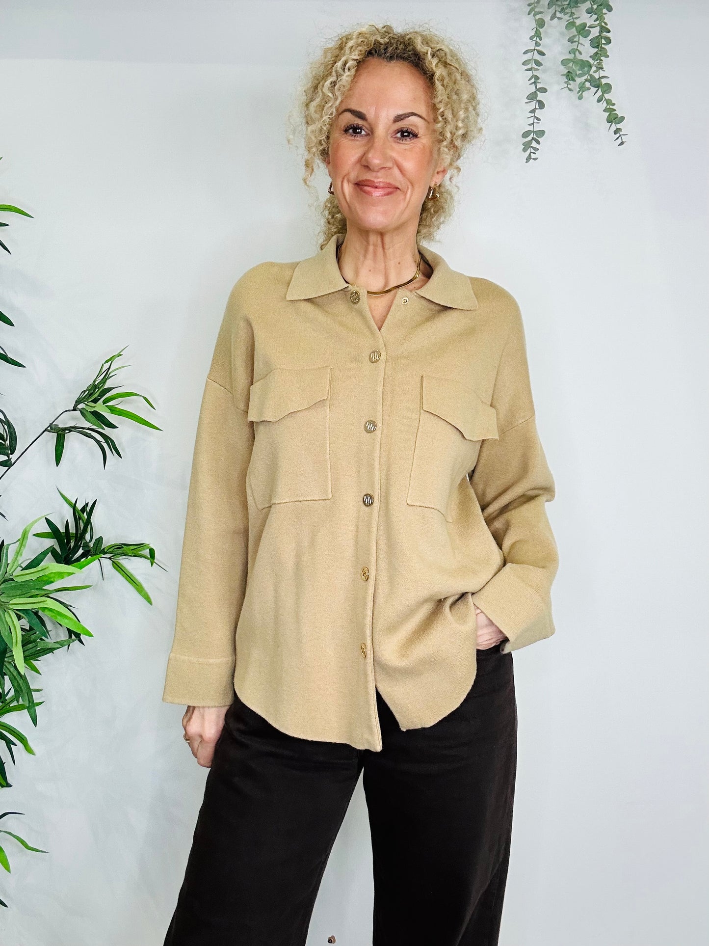 Knitted Shirt - Size 0