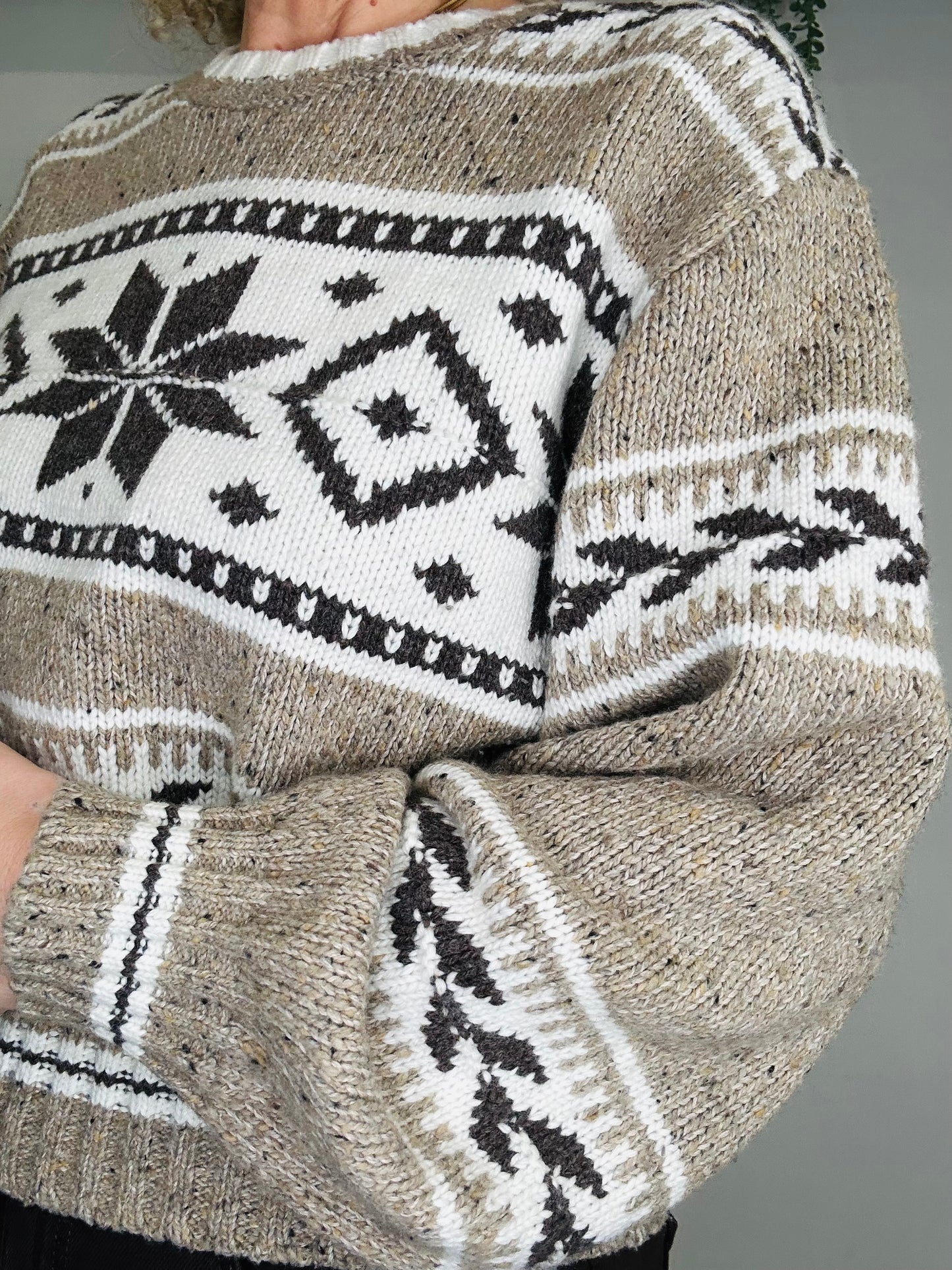 Knitted Jumper - Size L