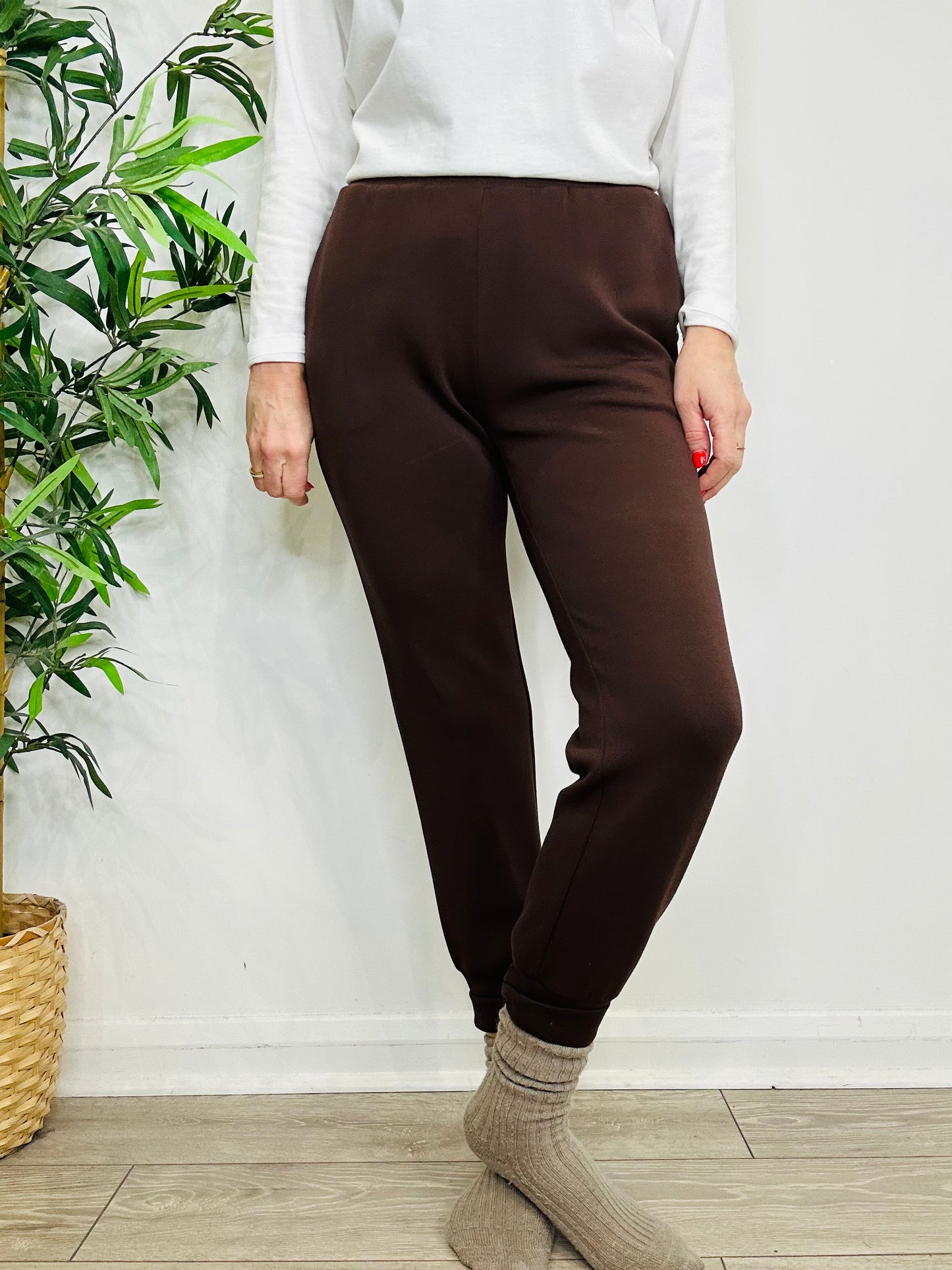 Double Soft Joggers - Size S