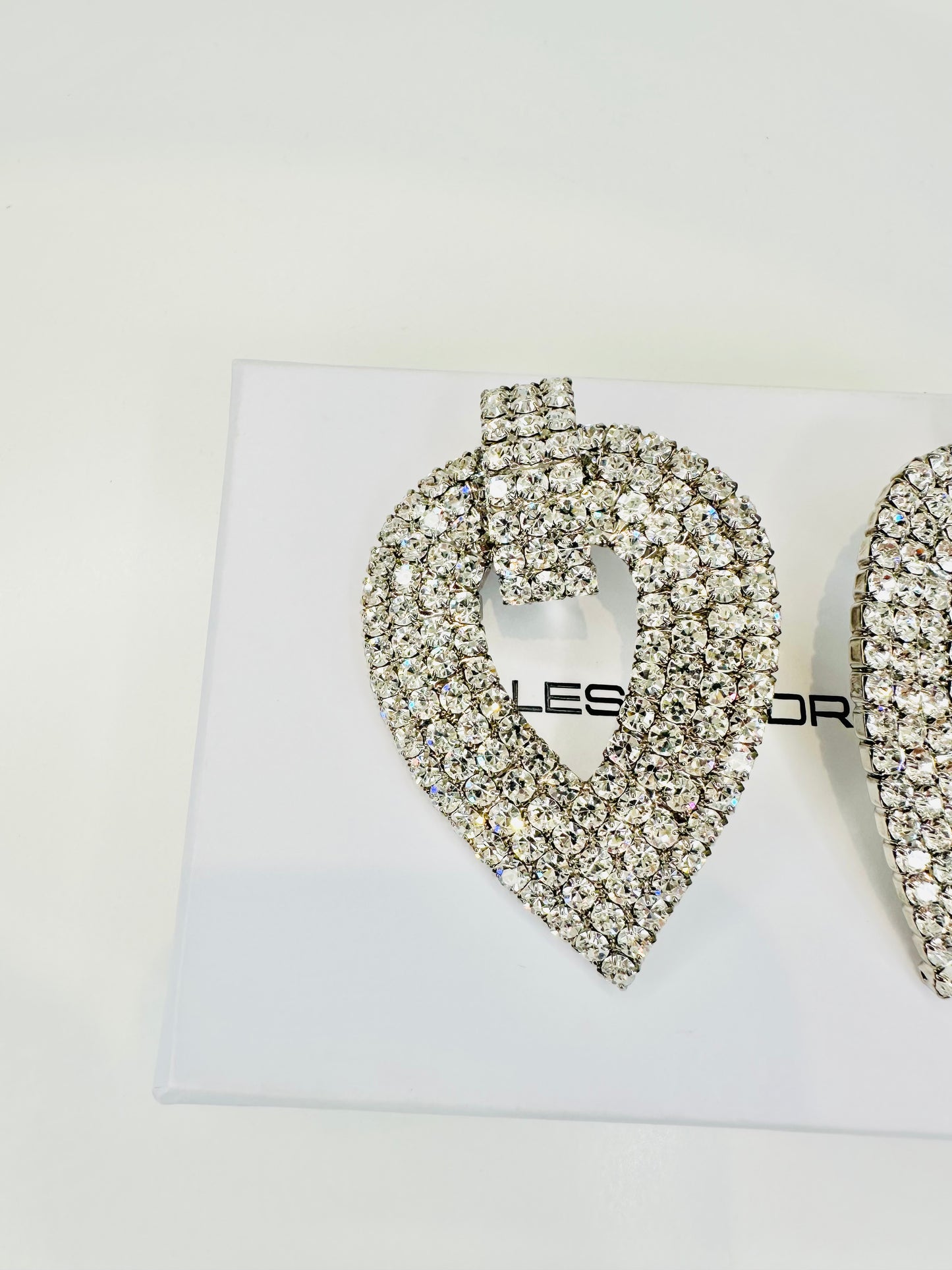 Crystal Clip Earrings