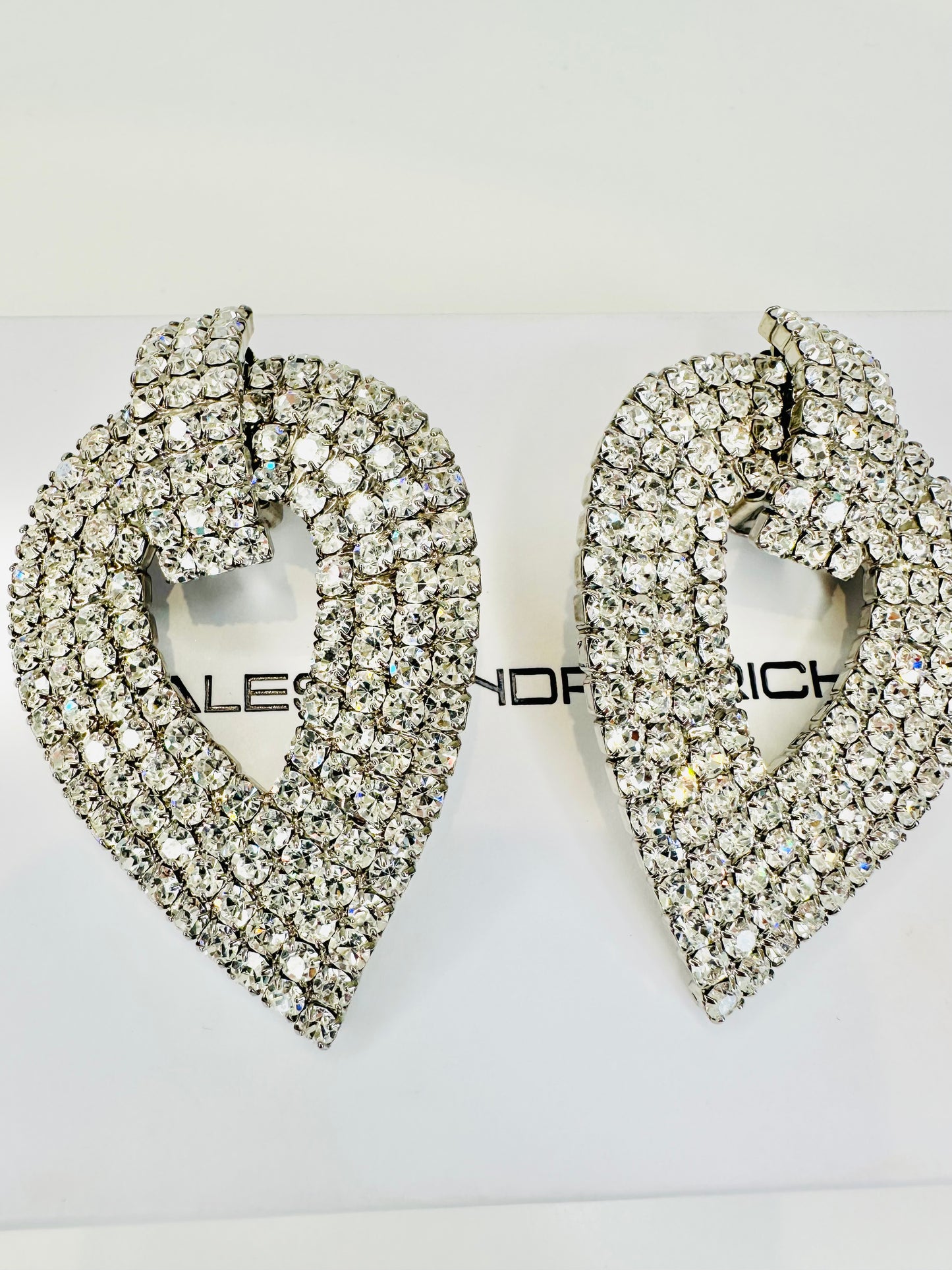 Crystal Clip Earrings