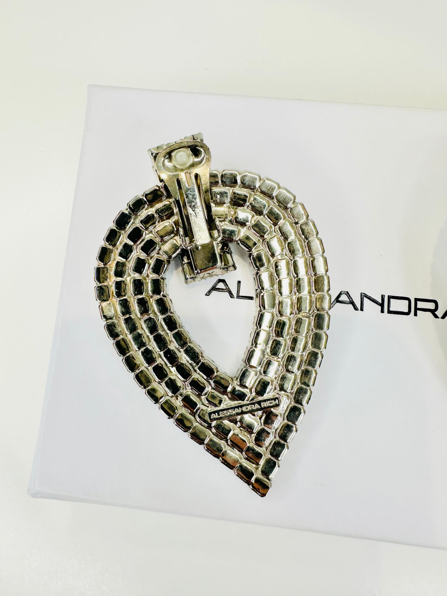 Crystal Clip Earrings