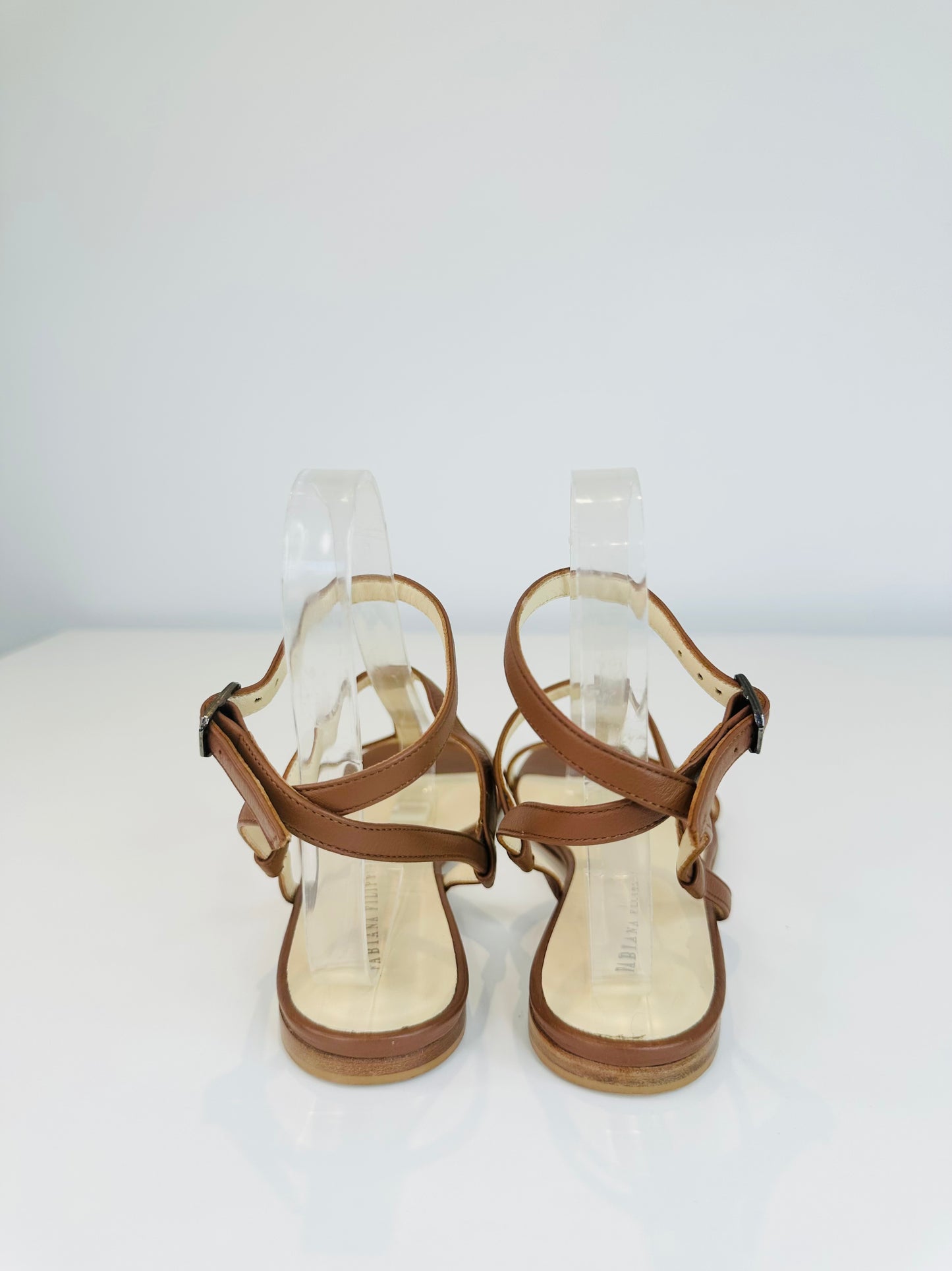 Leather Sandals - Size 39