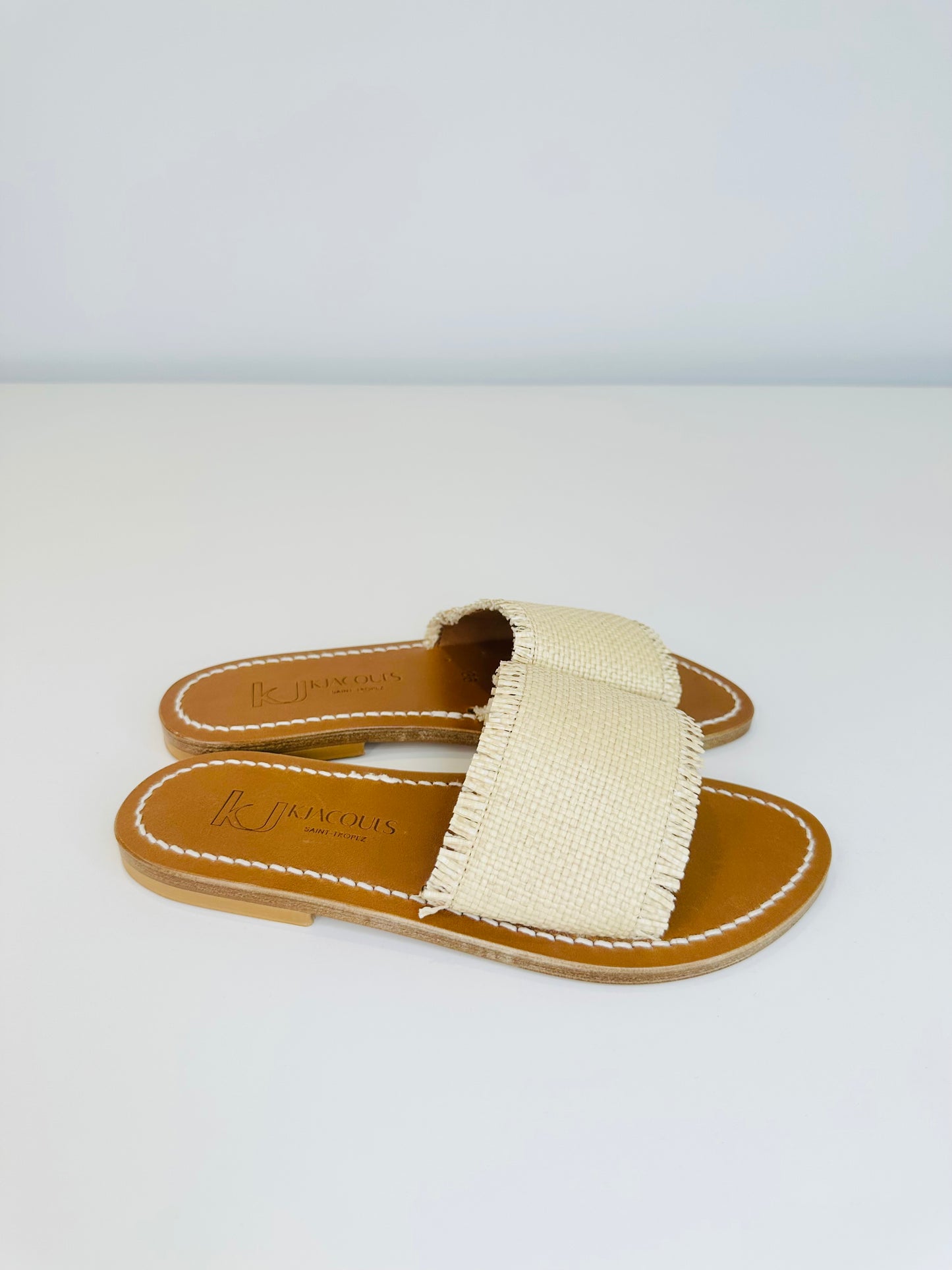 Raffia Slides - Size 36
