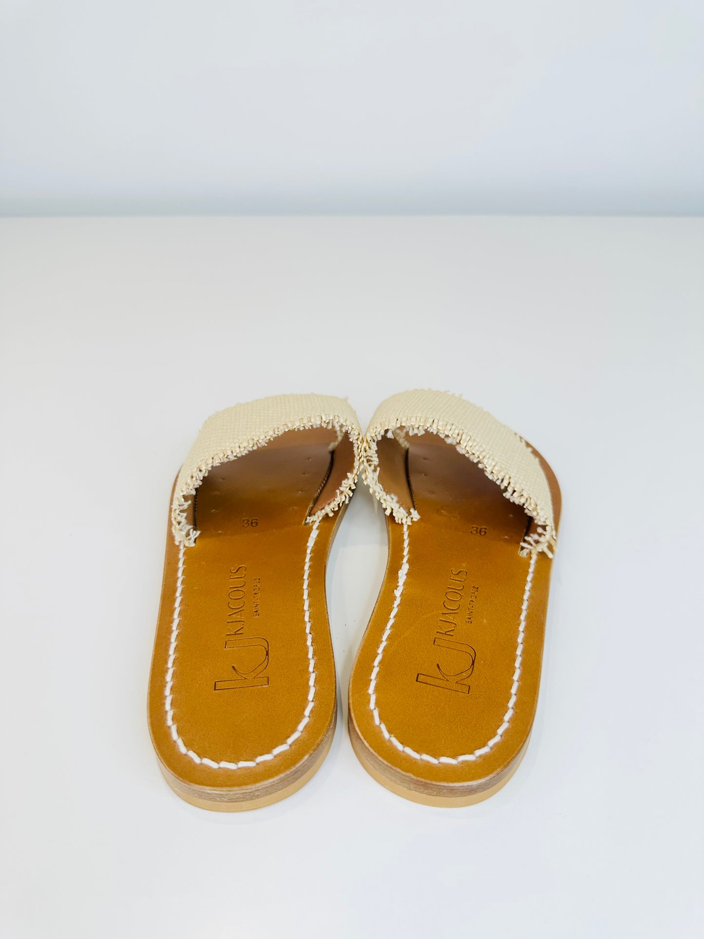 Raffia Slides - Size 36