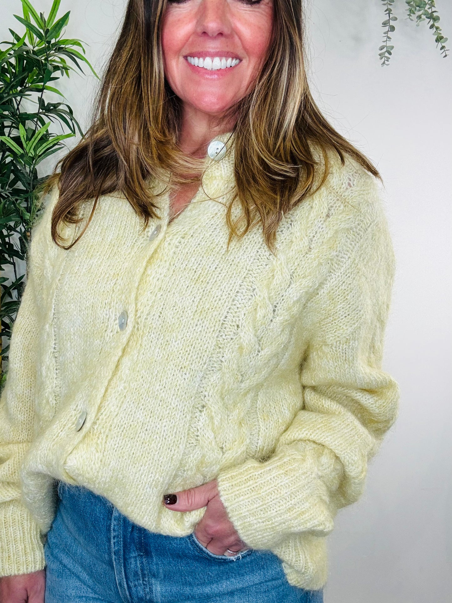 Mohair Cardigan - Size M