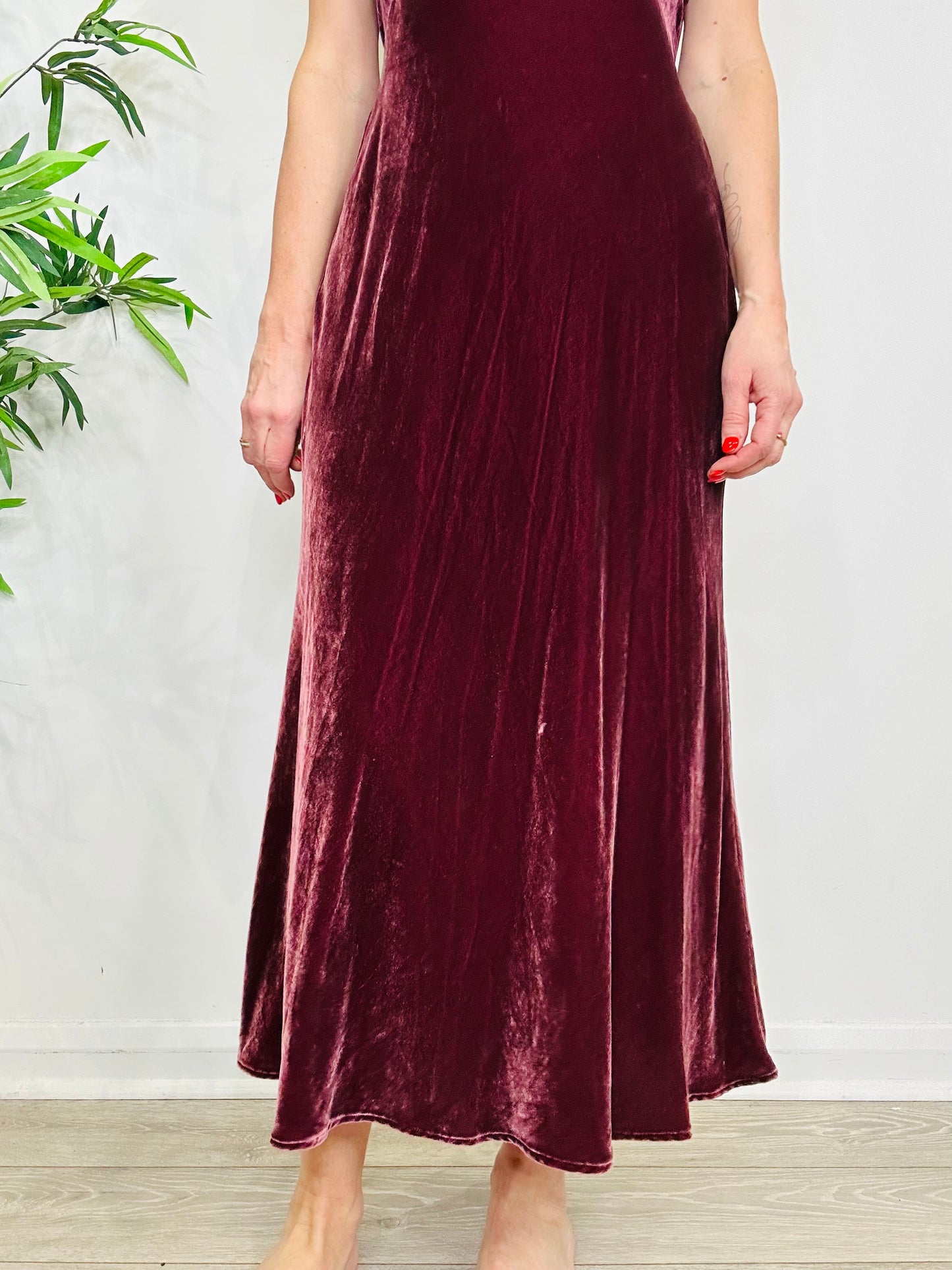 Velvet Clarice Dress - Size L