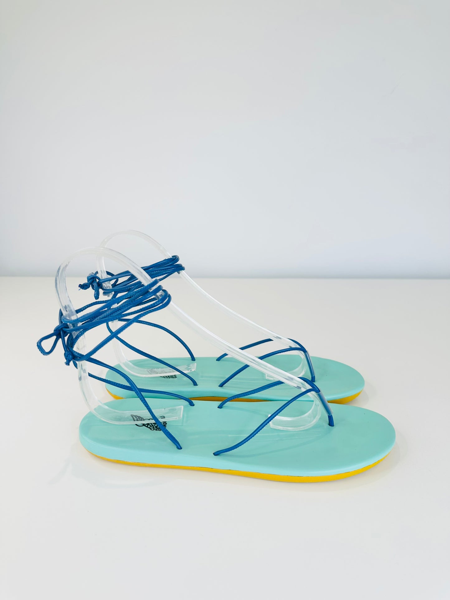 Flip Flop Lace-up Sandals - Size 40