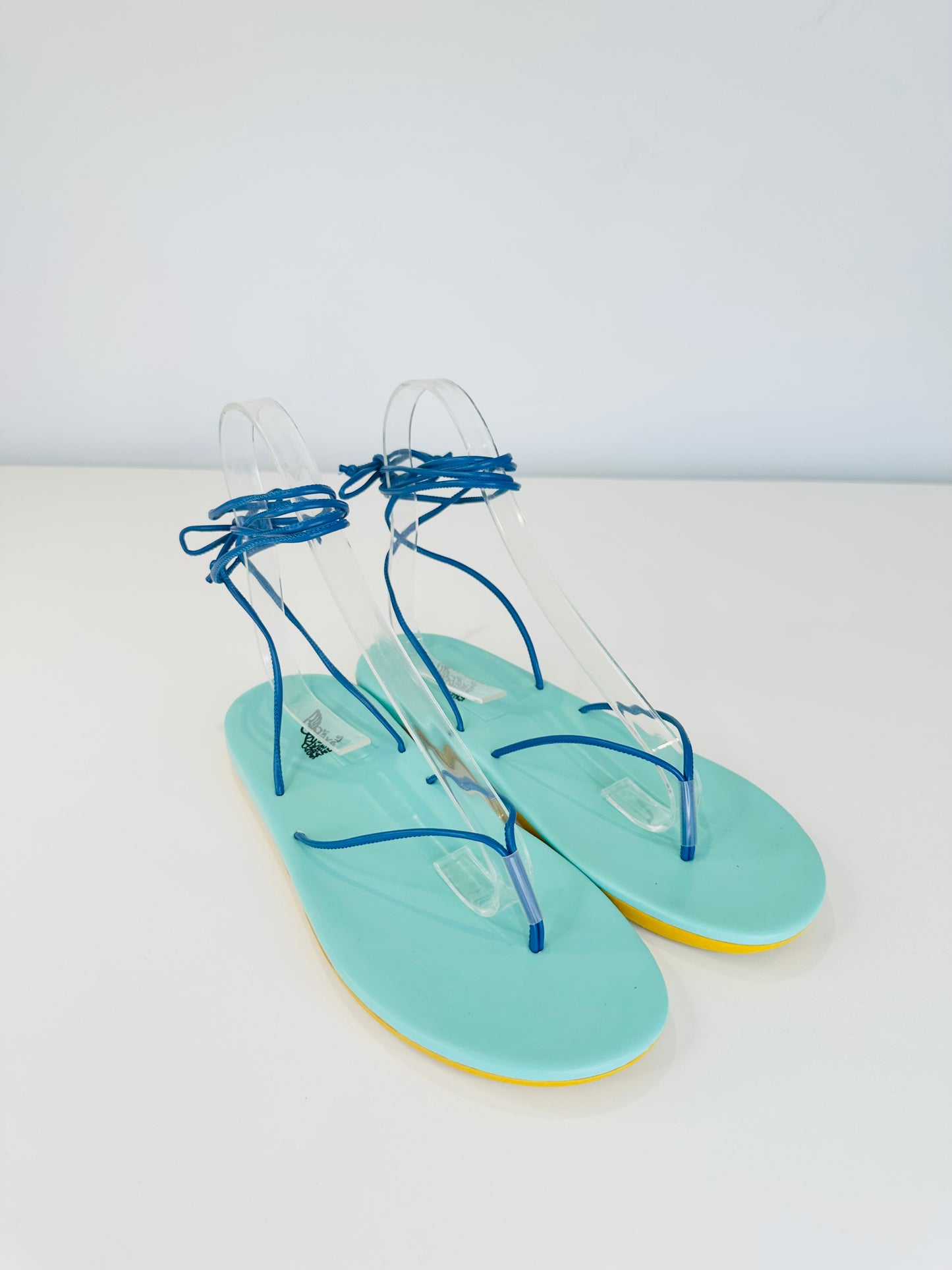 Flip Flop Lace-up Sandals - Size 40