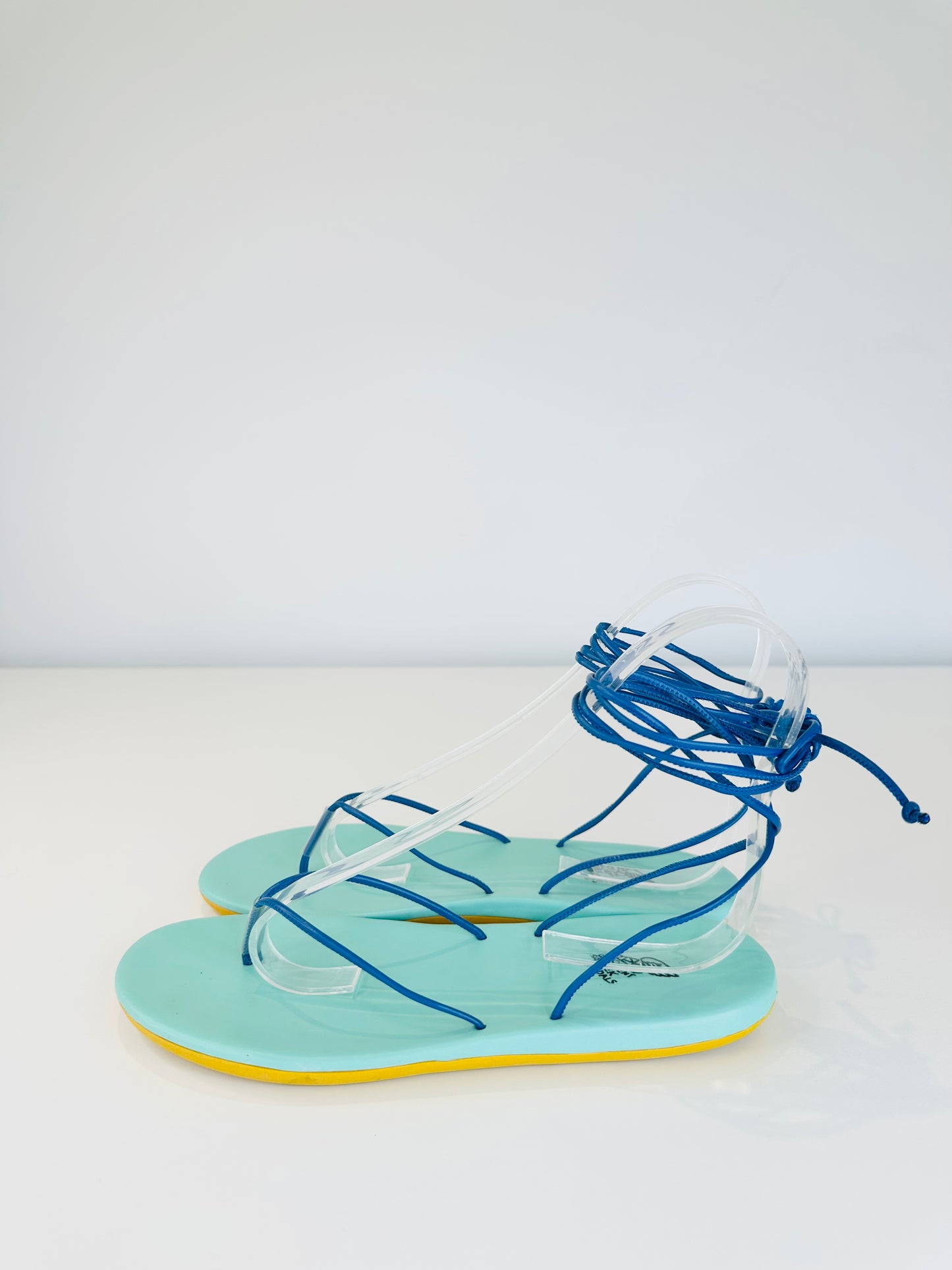 Flip Flop Lace-up Sandals - Size 40