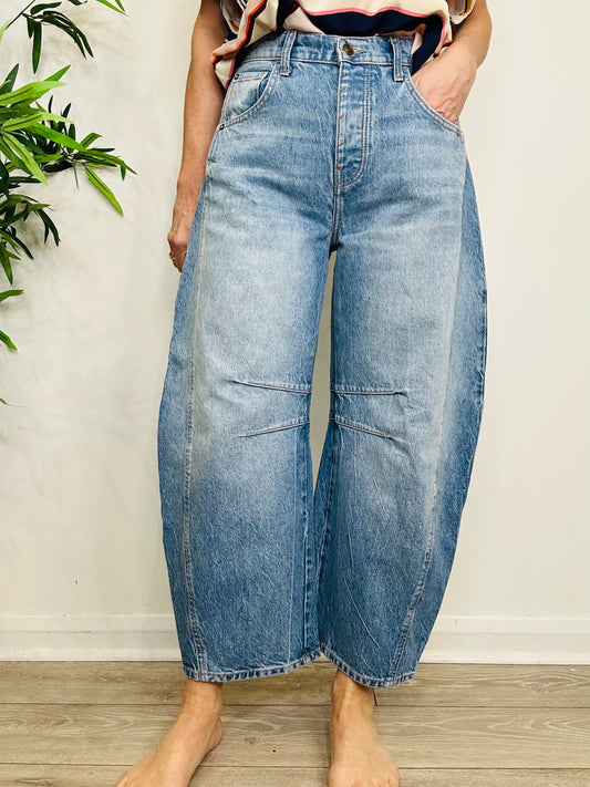 Barrel Leg Jeans - Size 27
