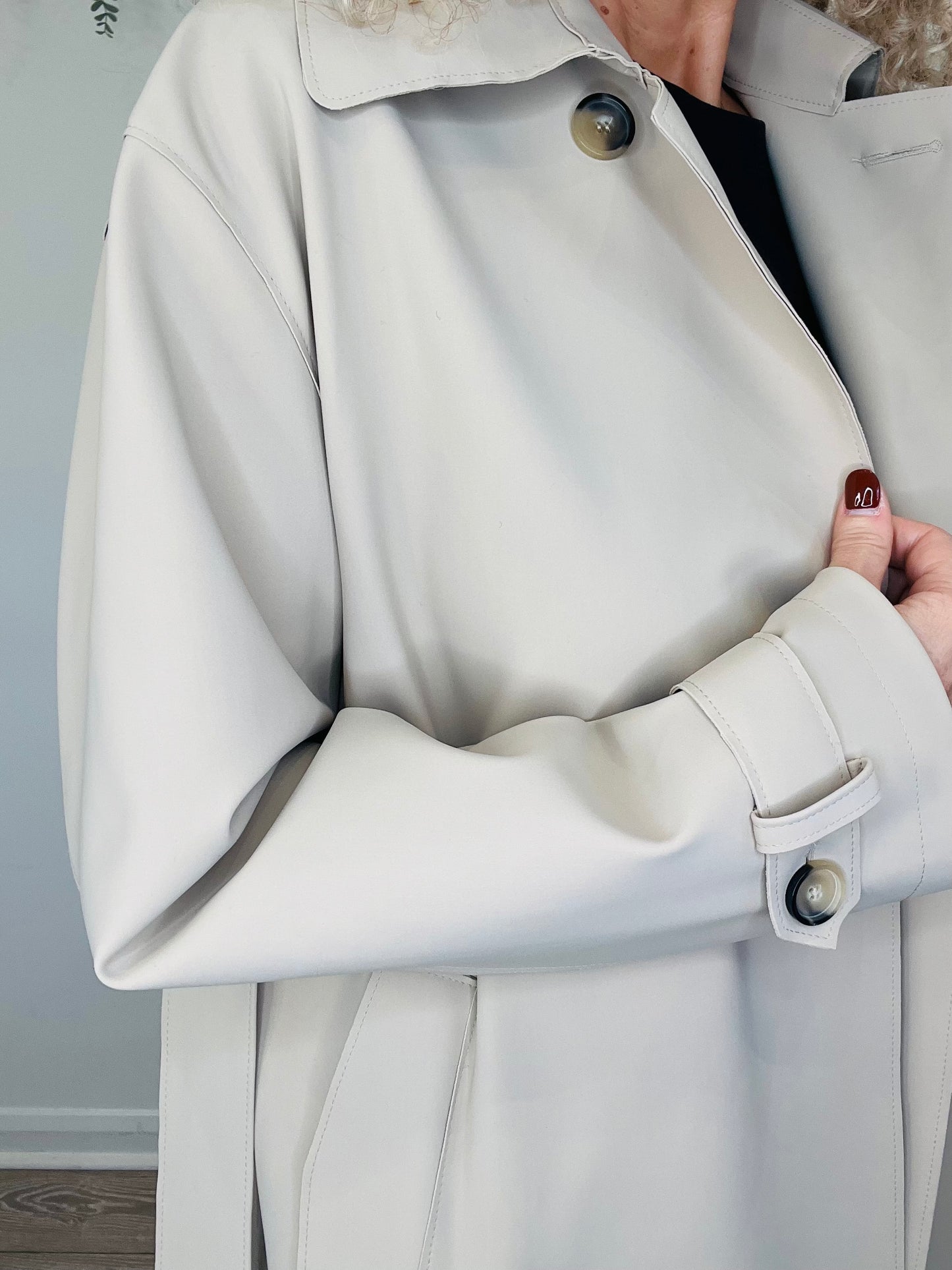 Belted Trench Coat - Size 42IT