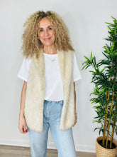 Load image into Gallery viewer, Faux Fur Gilet - Size 38

