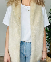 Load image into Gallery viewer, Faux Fur Gilet - Size 38
