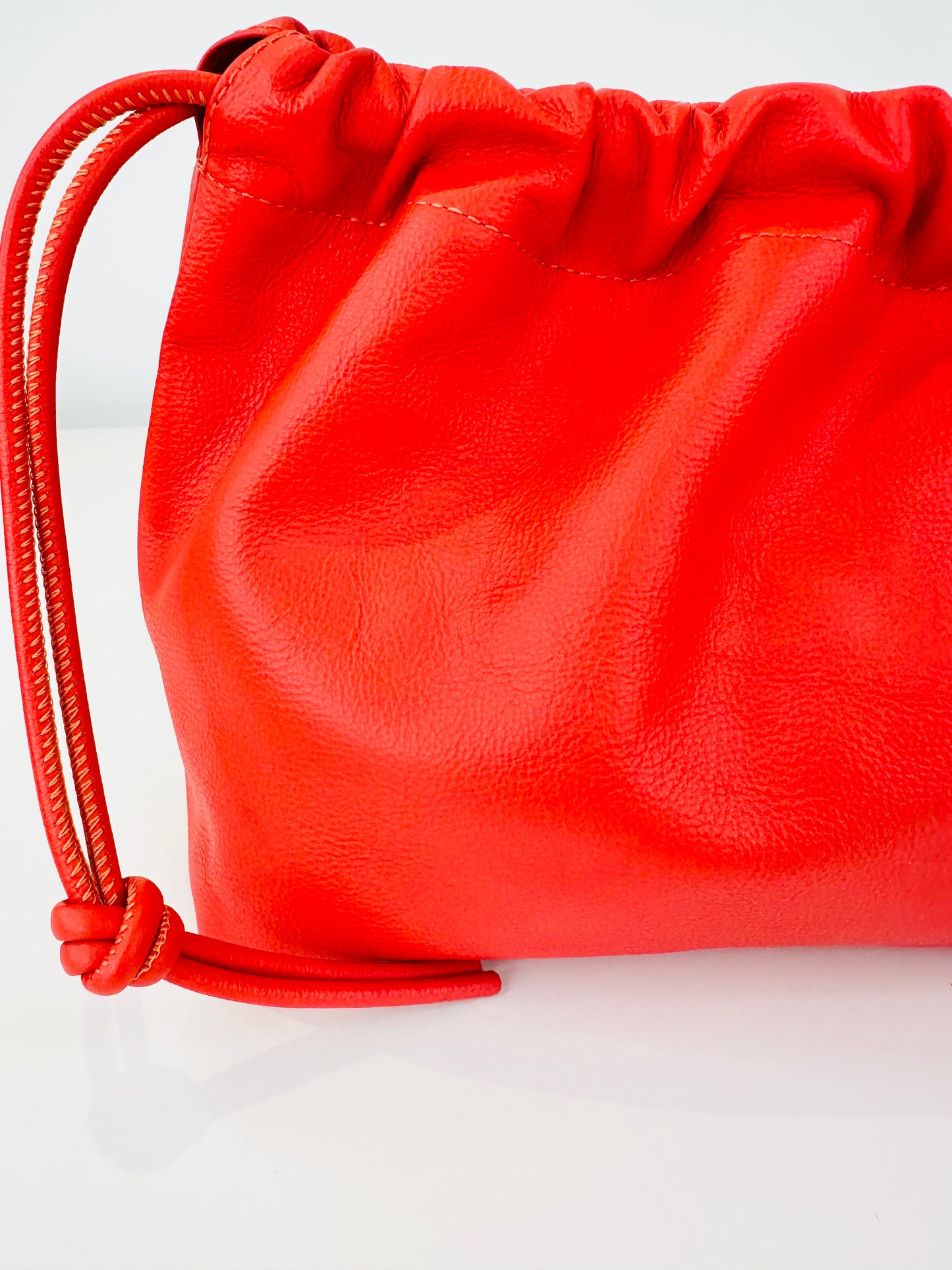 Poinciana Leather Pouch