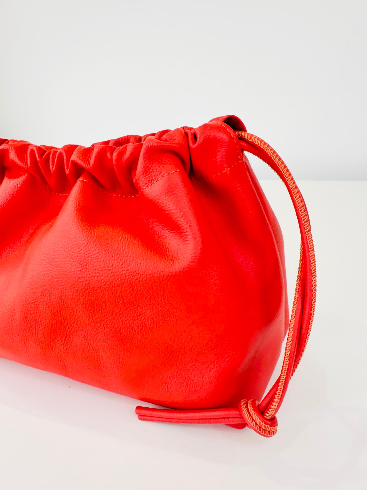 Poinciana Leather Pouch
