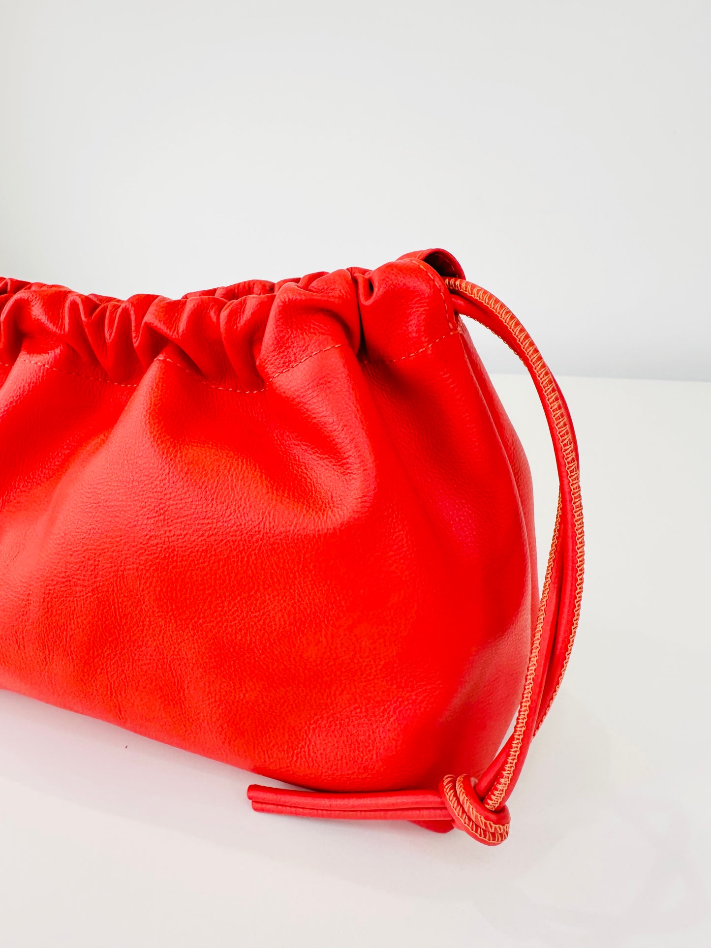 Poinciana Leather Pouch