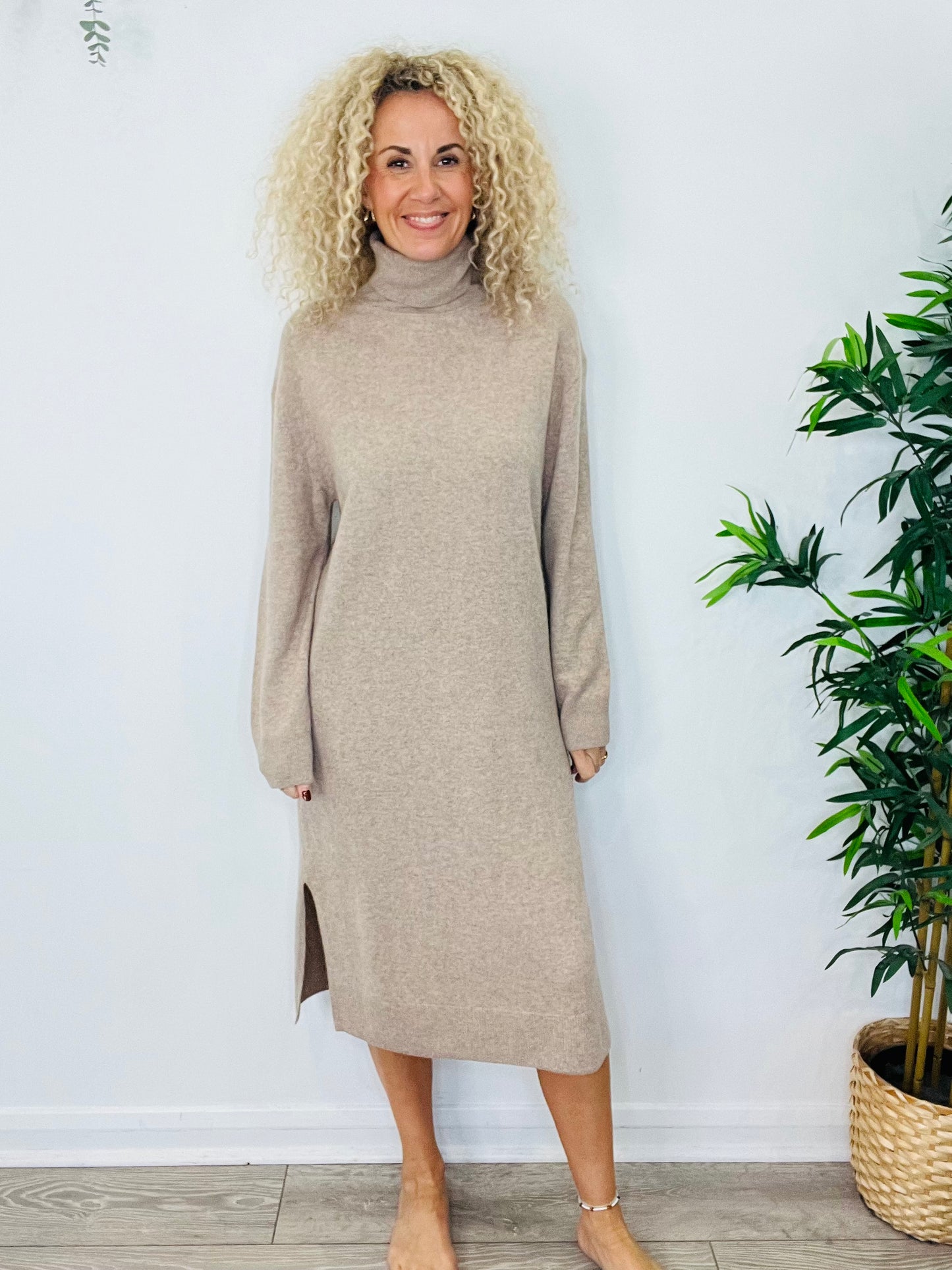 Wool Jumper Dress - Size XS