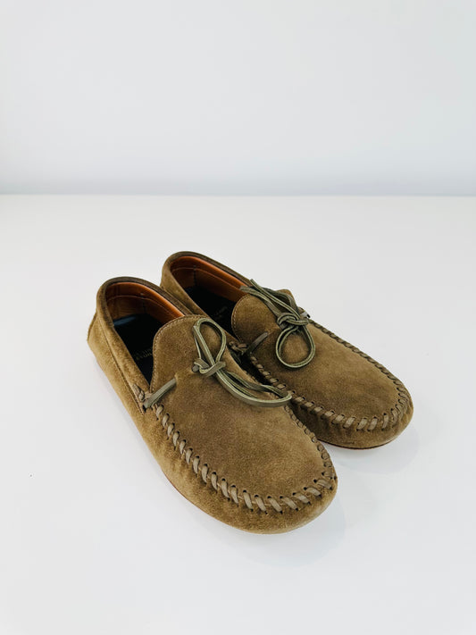 Suede Moccasins - Size 38