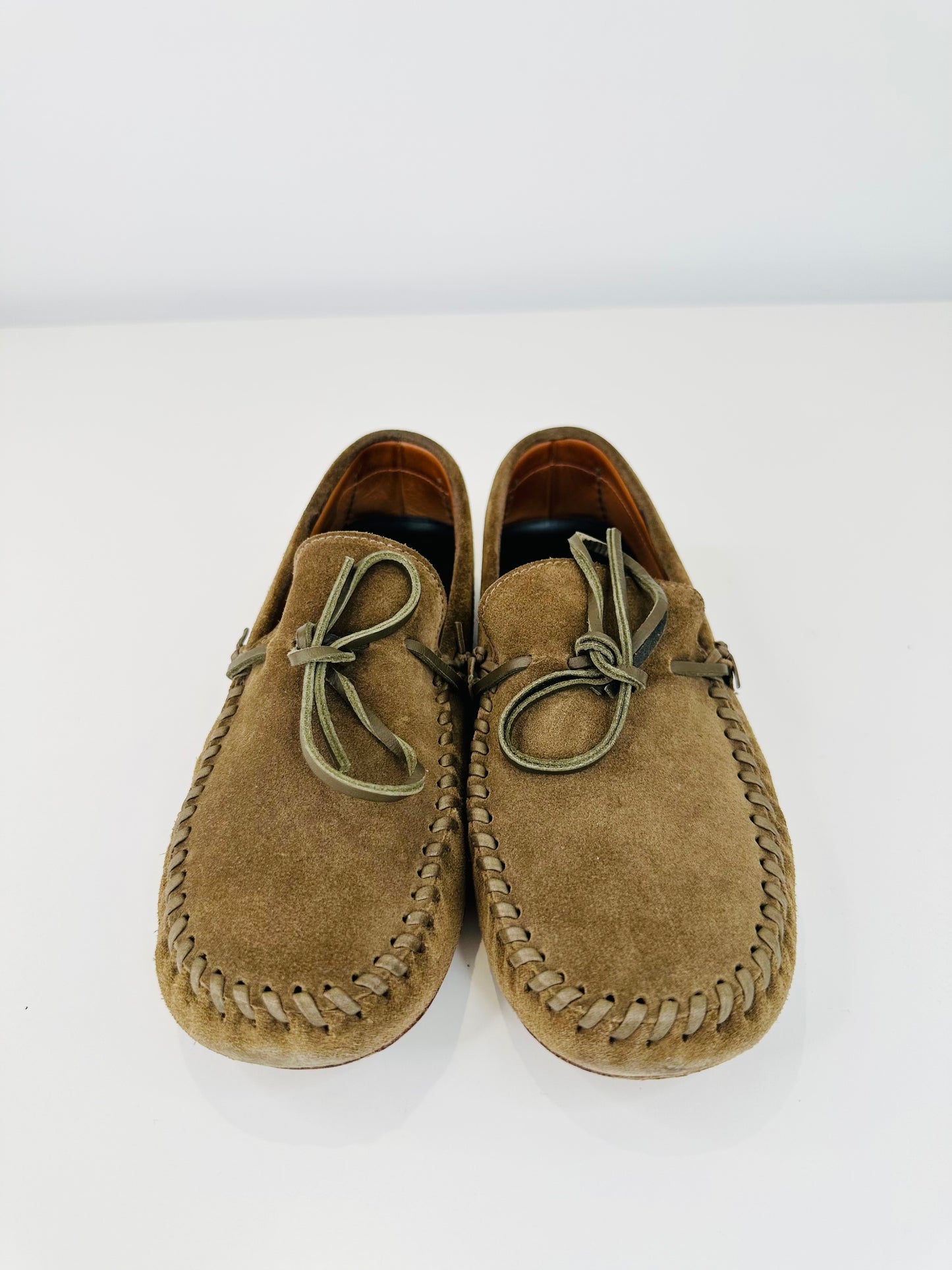Suede Moccasins - Size 38