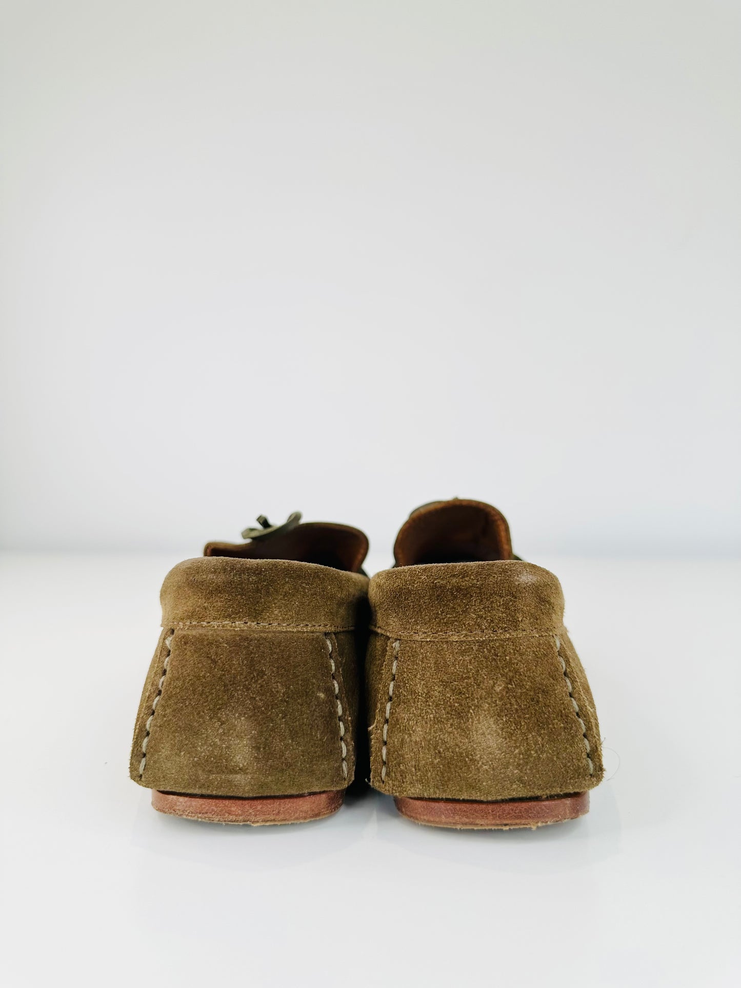 Suede Moccasins - Size 38