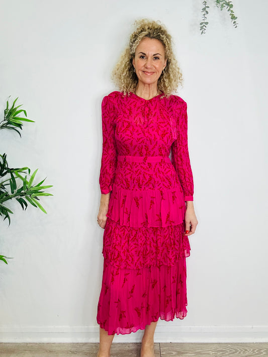 Floral Tiered Dress - Size 3