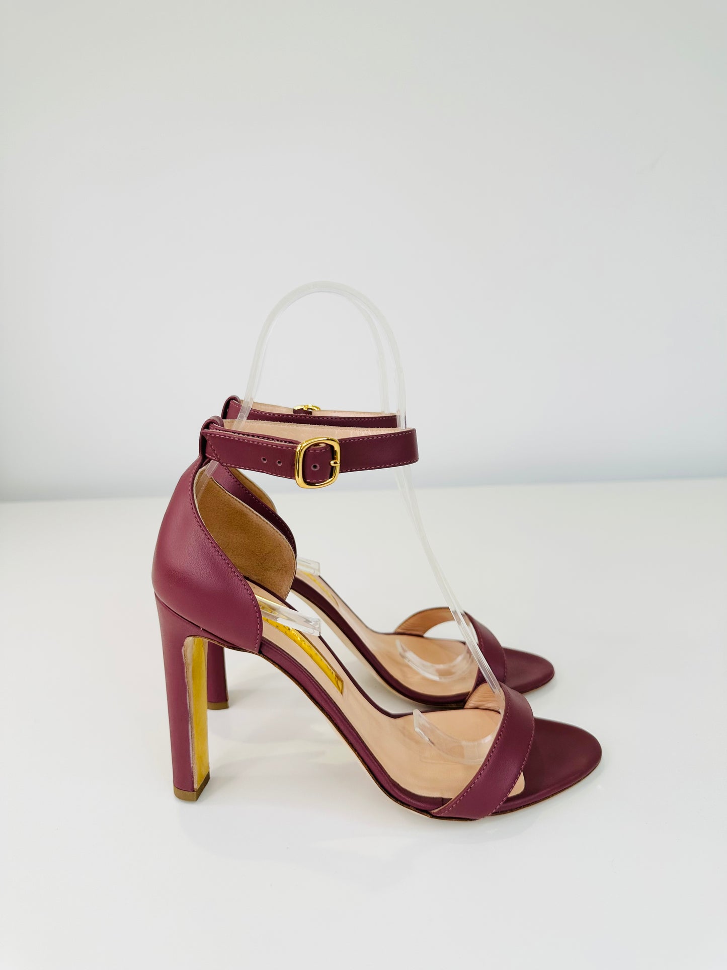 Leather Sandals - Size 38