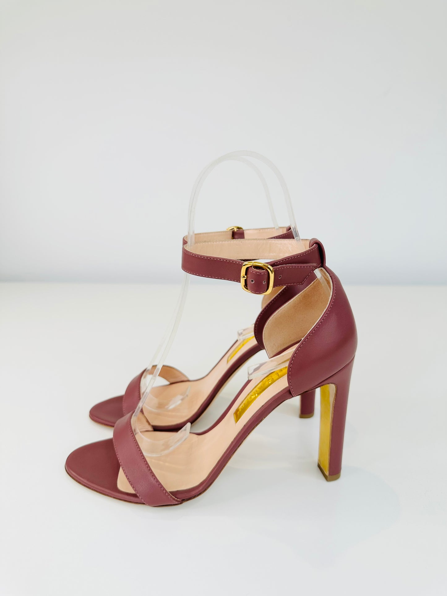 Leather Sandals - Size 38