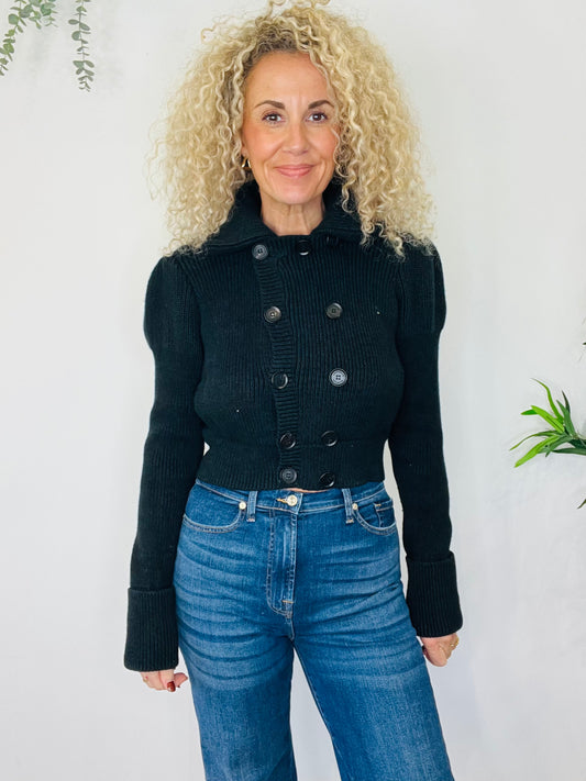 Chunky Knit Cardigan - Size L