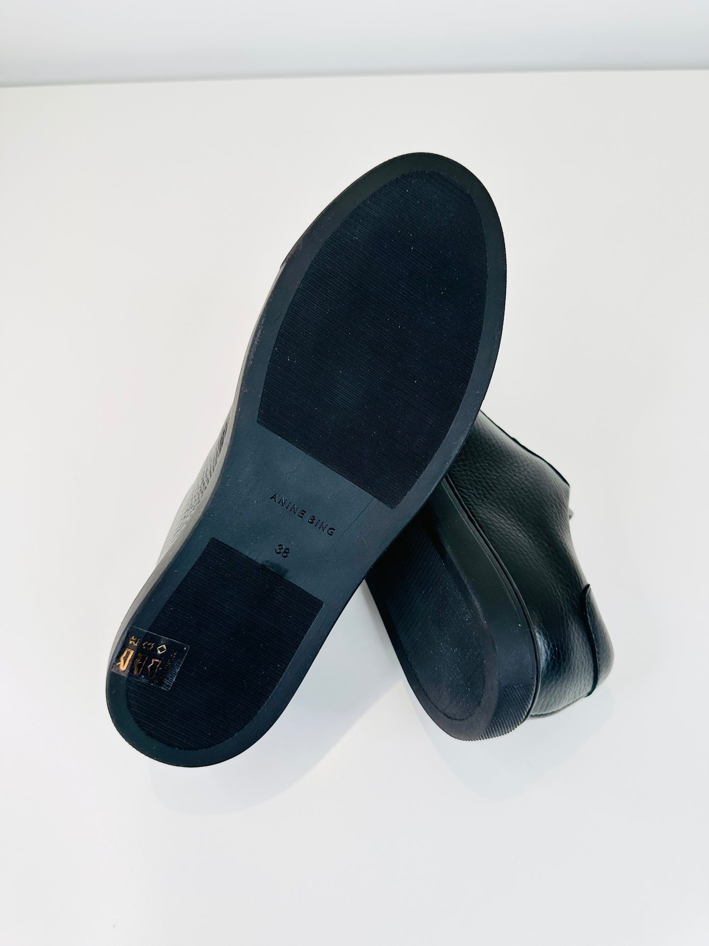 Leather Trainers - Size 38